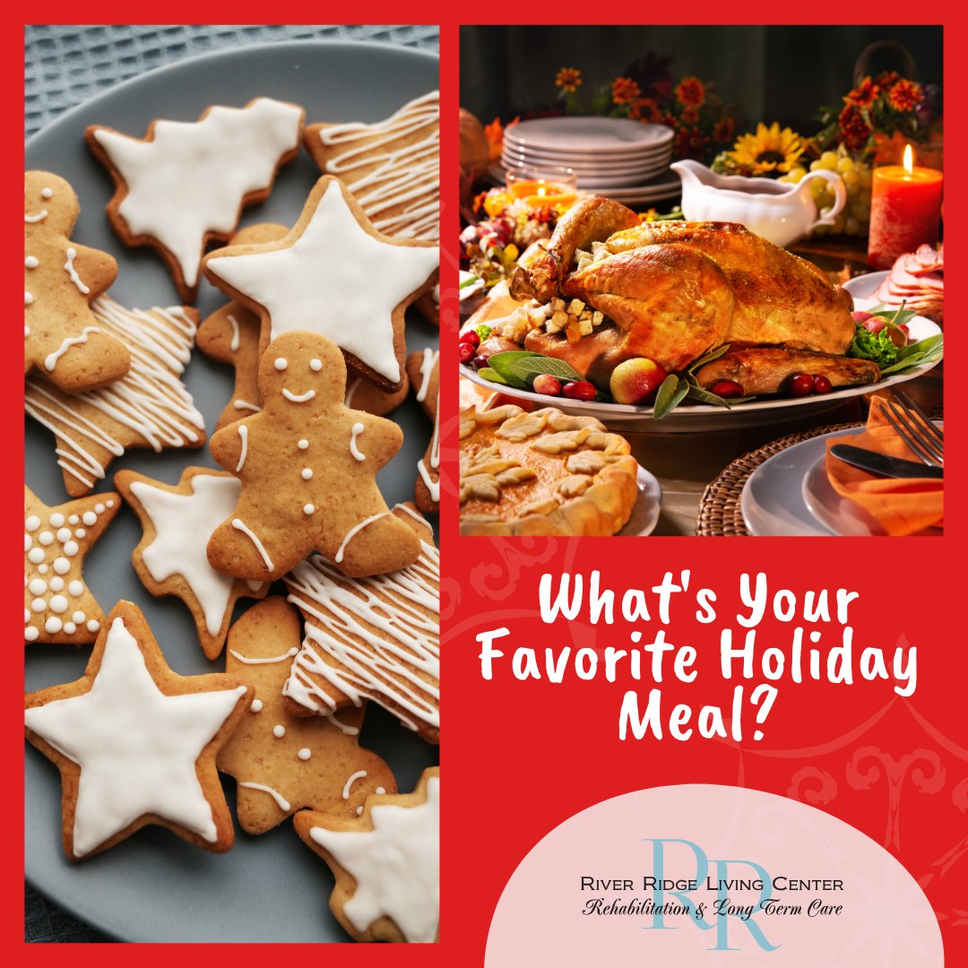 The holiday season is almost here, and we'd love to know your favorite holiday dishes! Share your delicious traditions with us in the comments below. 🍽️🎄 #HolidayEats #RiverRidgeTreats