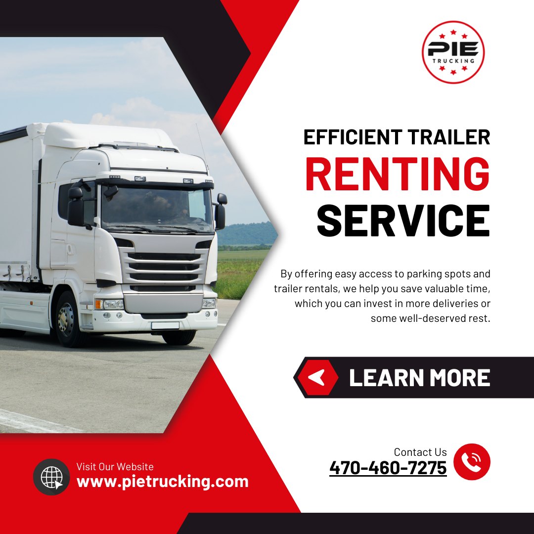 Need a convenient parking spot for your rented trailer?  Our efficient trailer parking services offer stress-free solutions for your parking needs.
#TrailerParking #ConvenientSpaces #StressFreeParking #EfficientPark #HassleFree #EasyParking #ParkWithEase #TrailerSpot