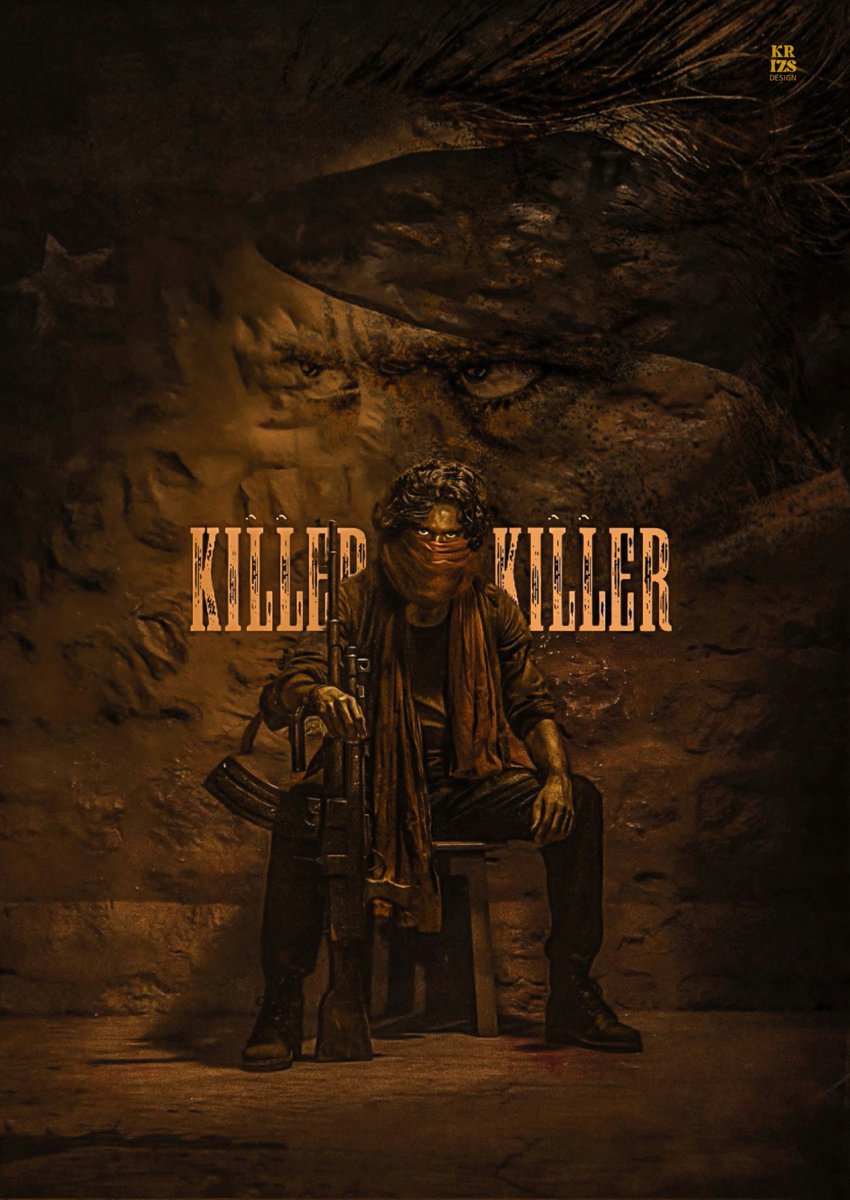 Killer Killer #CaptainMiller 
@dhanushkraja #FanMadePoster !!