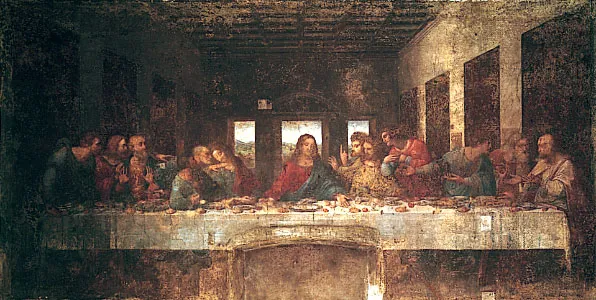 10 of the most influential spiritual artworks ever made. 🧵

1/ The Last Supper by Leonardo da Vinci (1495-1498)

This iconic painting depicts the final meal Jesus shared with his disciples, capturing a significant moment in Christian spirituality.