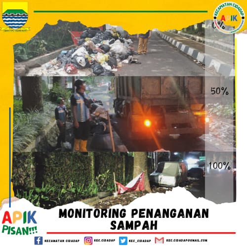 Sampurasun Wargi Cidadap !
Kasi Trantib Kecamatan Cidadap melaksanakan monitoring dan penanganan tumpukan sampah di Taman Segitiga , sampah telah dibersihan bekerjasama dengan Dinas Lingkungan Hidup Kota Bandung .
Selasa, 21 November 2023 <a href="/halo_bandung/">Prokopim Kota Bandung</a> <a href="/HendrawanHilda/">Hilda Hendrawan</a>