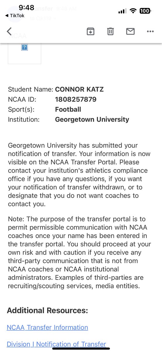 Grad transfer QB with three years of eligibility!