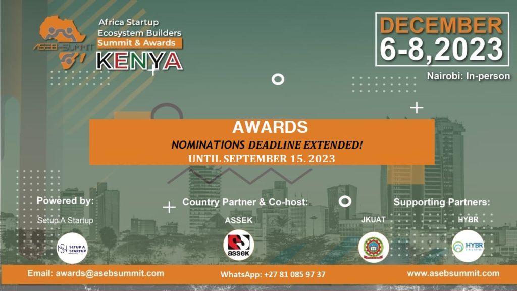 ASEB Awards celebrate unsung heroes shaping Africa's startup ecosystem. Cast your vote to fuel change, inspire excellence, and boost entrepreneurship across Africa! Your vote matters, visit: bit.ly/49o921C #ASEBAwards #StartupEcosystem