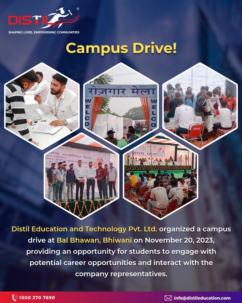 Distil Education & Technology Pvt Ltd tweet media