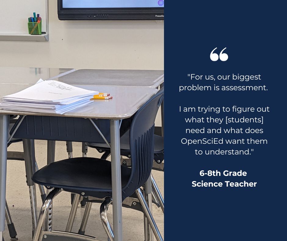 During our time at our pilot schools, we sat down with teachers to understand their needs in the science classroom and get feedback on our assessment. Here are just a few of the wonderful insights we got from these interactions!