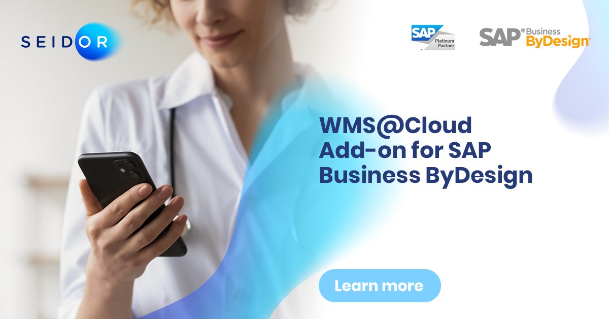 SeidorUSA's tweet image. SEIDOR Mobile WMS@Cloud add-on for #SAPBusinessByDesign simplifies inventory management and provides easier warehouse processes.

Watch the demo ⬇️

bit.ly/3tOmvQ2

WMSCloud #Warehouse #InventoryManagement #SAP #ERP
