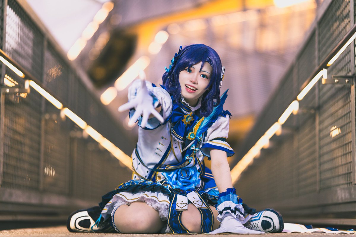 pa_ru_710's tweet image. ⚠️コスプレ/Cosplay
・
🌈🕒/🍮💎
〝目が覚めたらアイドルしてました！〟
・
📸▷@ituki_cmr 様