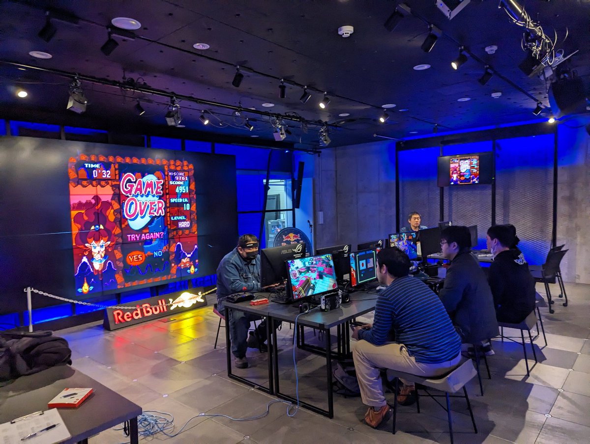TOBredon's tweet photo. 記念すべき第1回のイベントが成功しました!パネポン勢以外にも格ゲー勢やレトロゲーム勢など様々な方に参加してもらえて嬉しかったです。
次回は12月5日(火)に開催します。
#RedBullGamingSphereTokyo
#DivetoLive https://t.co/6NN0ARmwc3