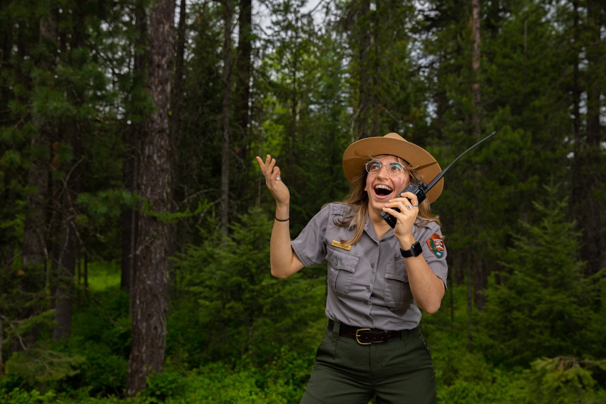 The top question we get from visitors is, 'How can I work here?!?!' (OK, it's definitely 'Where's the bathroom?' but it's still up there...) Well, we're hiring! Go to USAJOBS.GOV and search for Glacier National Park.