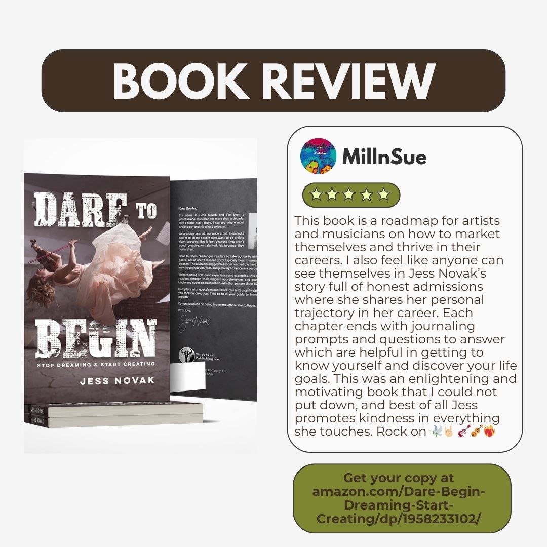 hellobeesties's tweet photo. Celebrating 1 year of 'Dare To Begin' by Jess Novak! From rocking stages to being a top-notch writer and mom, she's a true inspiration. Her book has rave reviews on Amazon. Check it out here: https://t.co/5yMkvP27rT🔥✍️🎸 

#JessNovak #AuthorAnniversary #DareToBegin https://t.co/mQkzqcHBXN