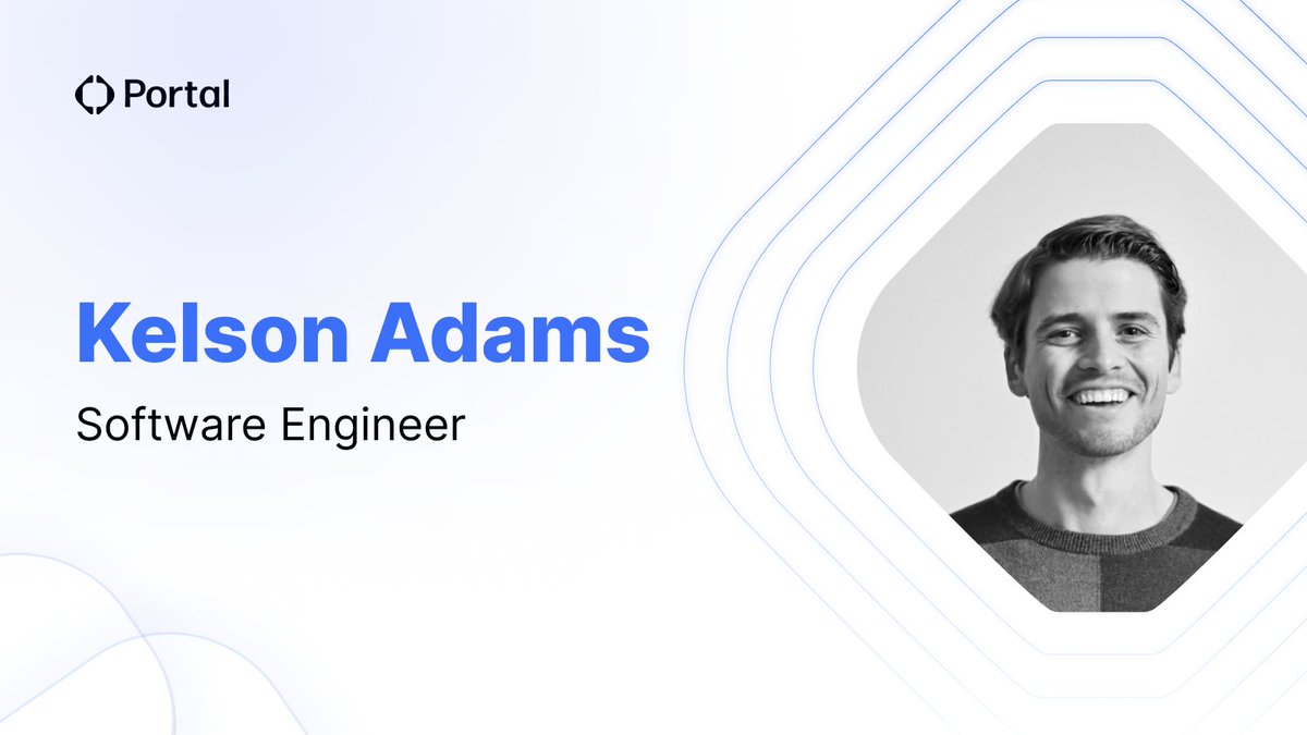 Meet @KelsonByteCraft, Software Engineer at Portal! 👋

Kelson has wide experience modernizing complex systems for millions of users.

He saw blockchain's potential to reshape global finance early on and now works for Portal with the mission to scale Web3. 👇