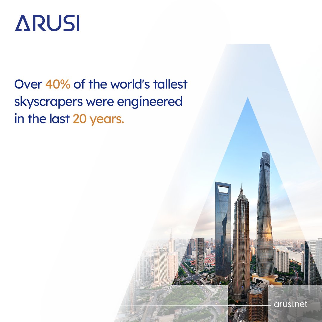 ARUSILLC's tweet image. Engineering marvels have grown, quite literally, in recent years.

#FactOfTheDay #Engineeing #Arusi
