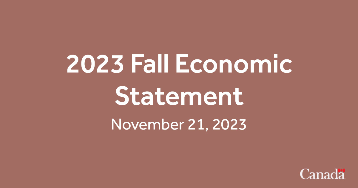 FinanceCanada's tweet photo. Reminder: Deputy Prime Minister and Minister of Finance Chrystia Freeland will deliver the government’s 2023 Fall #EconomicStatement live this afternoon, around 4 p.m. (ET). https://t.co/0s52e8pcvg