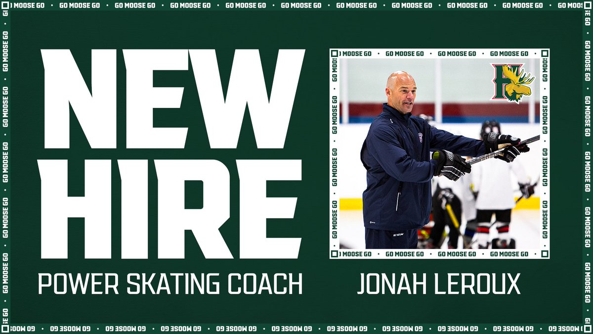 HFXMooseheads's tweet photo. Mooseheads hire Power Skating Coach Jonah Leroux as the focus on player development continues.

Details-> https://t.co/oc4f6KYFfP | #GoMooseGo https://t.co/fUOBv3fG5b