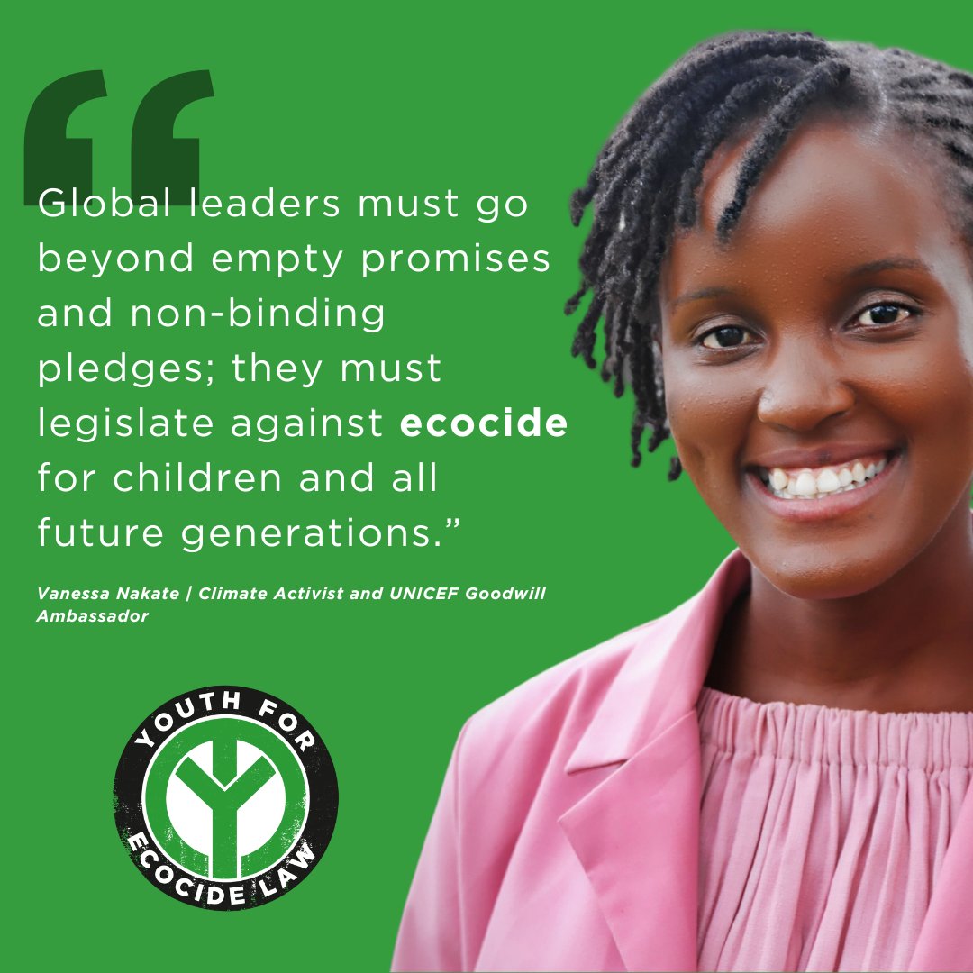 🚀 @EcocideLawYouth have launched a new report - Ecocide Law And The Rights Of The Child. Read the Executive Summary of the report here: stopecocide.earth/s/Ecocide-Law-… #StopEcocide @vanessa_vash