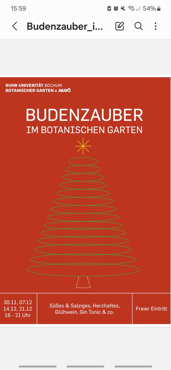 Was macht man an den kommenden Donnerstagen vor Weihnachten in #Bochum ? Den Bundenzauber im #BotanischenGarten @ruhrunibochum besuchen! Please RT akafoe.de/unternehmen/pr…