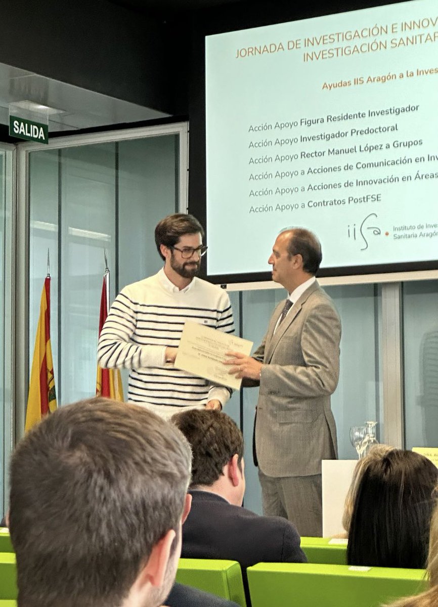 Dr. Jorge Rodríguez-Sanz, MD MSc 🫁🌬 (@giorize) on Twitter photo Muy agradecido al <a href="/IISAragon/">IIS Aragón</a> por la concesión de una de las plazas de la acción de apoyo post FSE que voy a aprovechar al máximo. Seguimos! #AyudasIISAragón2023 Muy agradecido al <a href="/IISAragon/">IIS Aragón</a> por la concesión de una de las plazas de la acción de apoyo post FSE que voy a aprovechar al máximo. Seguimos! #AyudasIISAragón2023