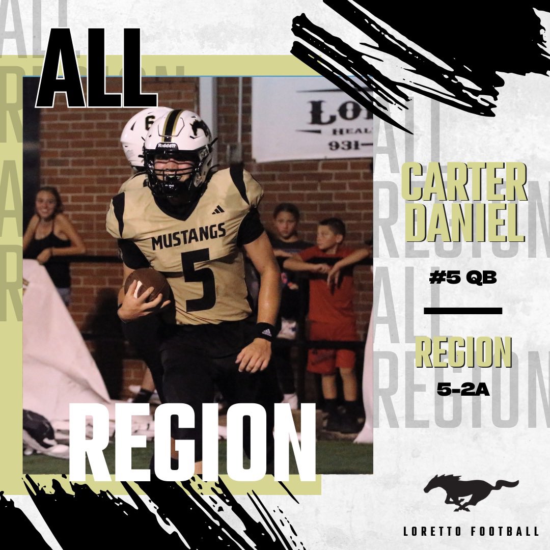 LorettoFootball's tweet photo. Congratulations to these Mustang players for being named to the Region 5-2A All-Region Team! https://t.co/VAoHD7sMj7