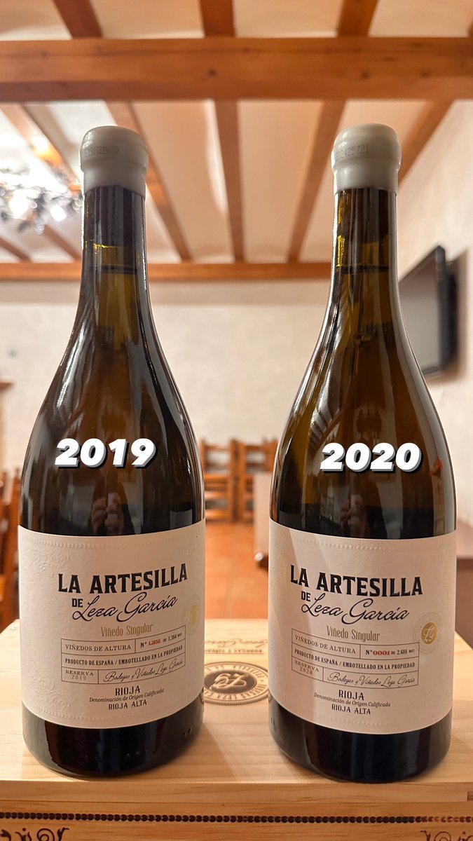 La Artesilla de Leza García Viura Reserva Viñedo Singular.
🍷2019 Vintage sold out.
🍷2020 available.
#viñedosingular #rioja