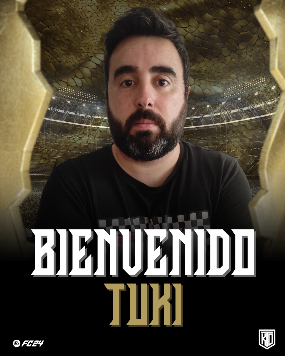 TKO_GamingClub's tweet photo. 🚨 NUEVO FICHAJE 🚨

@tukitrick se convierte en nuevo integrante de @TKO_GamingClub

🇪🇸 Coach de #EAFC24 con gran experiencia a nivel nacional que nos ayudará en esta temporada tan ilusionante de competitivo 👨‍💼⚽️

Bienvenido a casa, ¡bienvenido a TAKEOVER!

#GoTKO https://t.co/Sgb9t7eLKE