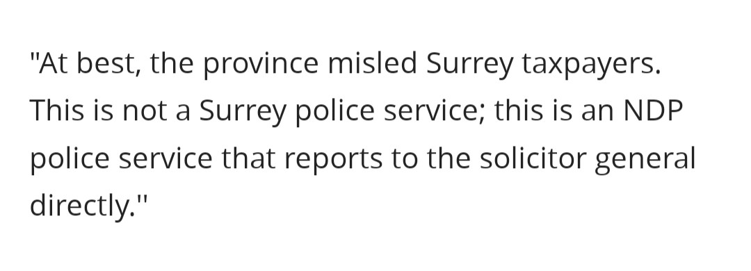 This is one of the most unbelievable quotes I've ever seen an elected official give. 

Suggesting a local police service is beholden to a specific political party is beyond irresponsible, and Mayor Locke owes the SPS (+ specifically it's members) an apology: