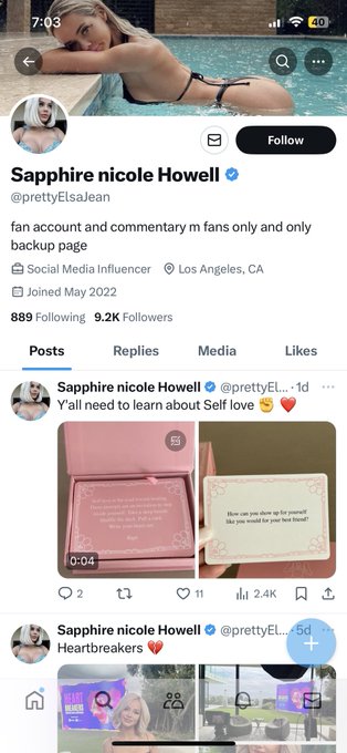 Watch Sapphire Howell's leaked NSFW photo on TwXstars