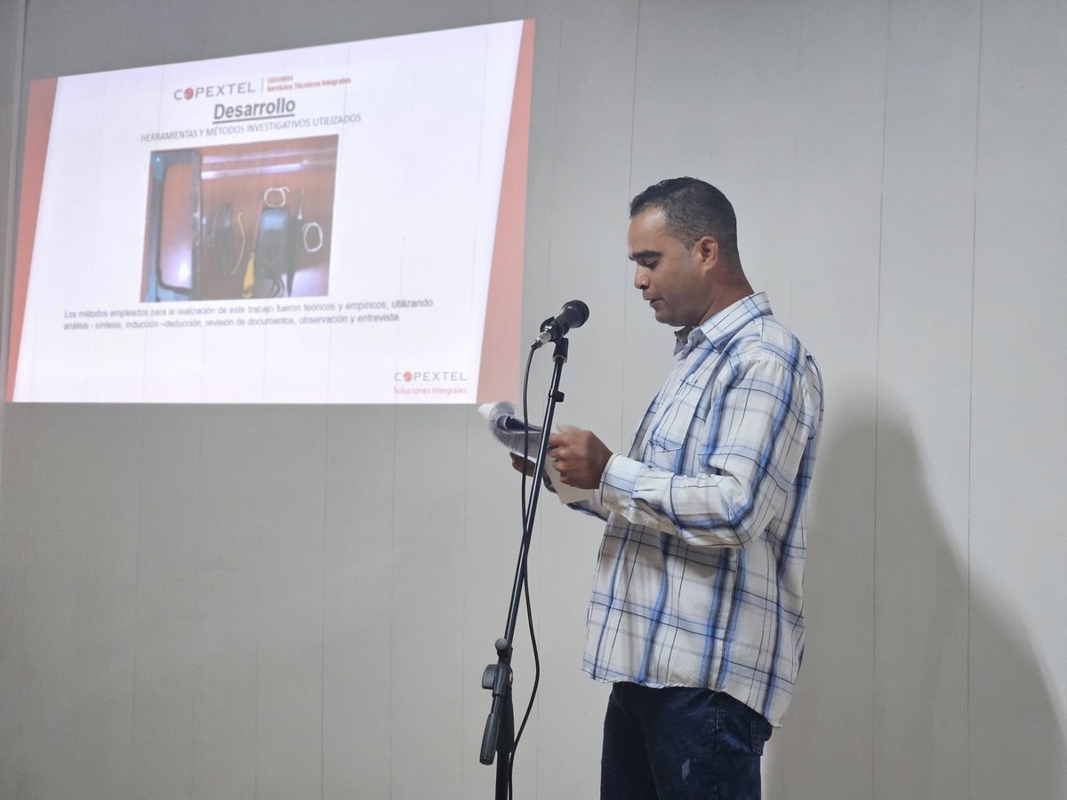 CCopextel's tweet photo. Iniciamos la jornada dedicada a la presentación de los trabajos del Forum de acreencias y Técnica.
#CopextelInnova https://t.co/DxwTUtsxPR