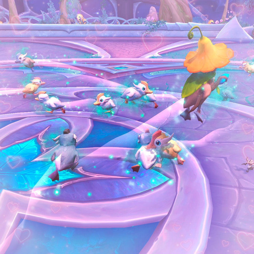 tftstar's tweet photo. it's duck season 🦆✨ #worldofwarcraft #wowtwt https://t.co/h6Jdohu4O2