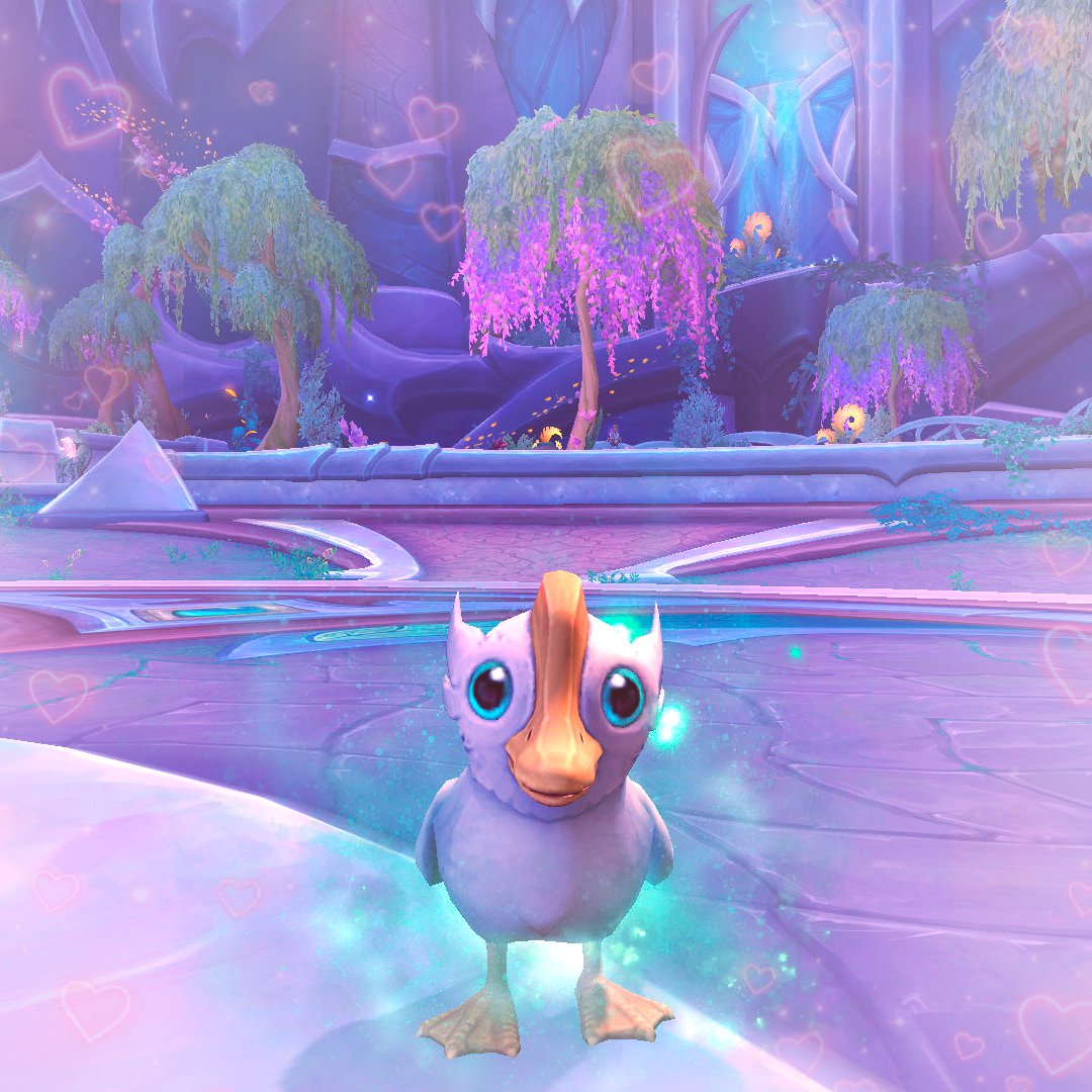 tftstar's tweet photo. it's duck season 🦆✨ #worldofwarcraft #wowtwt https://t.co/h6Jdohu4O2