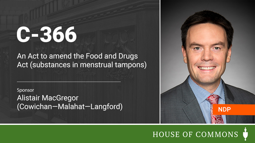 HoCChamber's tweet image. .@AMacGregor4CML introduced Bill #C366 in the #HoC.

The full text of the Bill will be available later today: ow.ly/gtqy50EMc7z