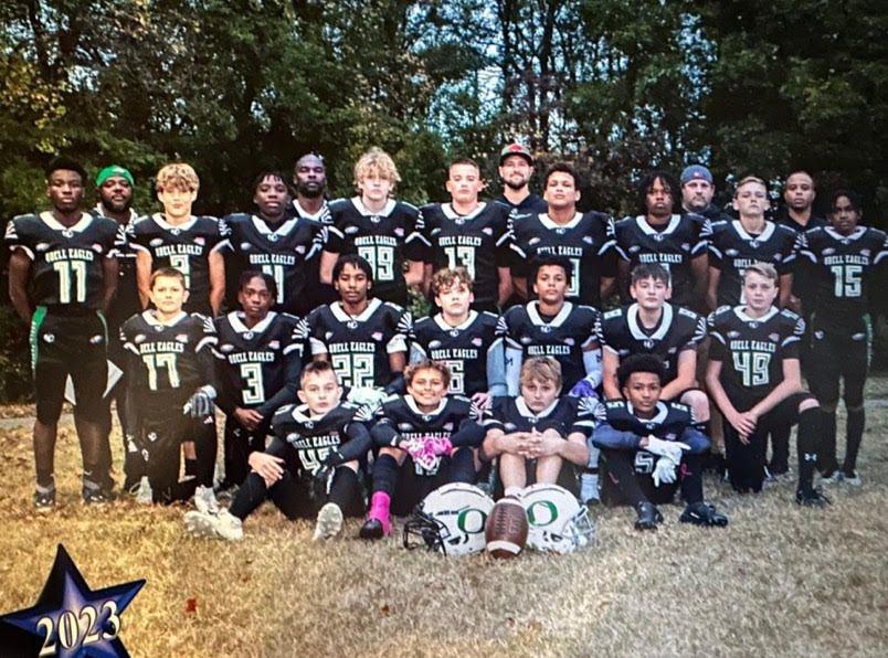 langstonwertzjr's tweet photo. A 12-and-under youth football team from Cabarrus County will play in the Pop Warner Super Bowl in Orlando next month.

The Odell Eagles, from Concord, represent eight middle schools in the area. The team is coached by Nestor Mendez.

The Eagles are one of eight Division I teams nationally in the event and the Concord kids qualified after beating opponents 379-46 this season.

The Eagles are trying to raise funds to pay for the trip (https://t.co/3TujLZBjKm) and fans can live stream the games here:  https://t.co/kszgFMOO9v

In the photo: 
Top Left: Christian Marburger, Luke Untereker, Troy Kimbrough, Ryder Bown, Kipton Campbell, Emmanuel Rodriguez, Tyler Gunther, Braydon Miller, Justin Kerr
Middle: Willie Carlberg, King Young, Kalib Shelton-Childs, Grant Manning, Domenic Baker, Sean Espinoza, Anderson Gulledge
Bottom: Bryson Houser, MJ Woolfolk, Caden Francione, Bryson James, TJ Davis (not pictured) TJ Jones (not pictured)