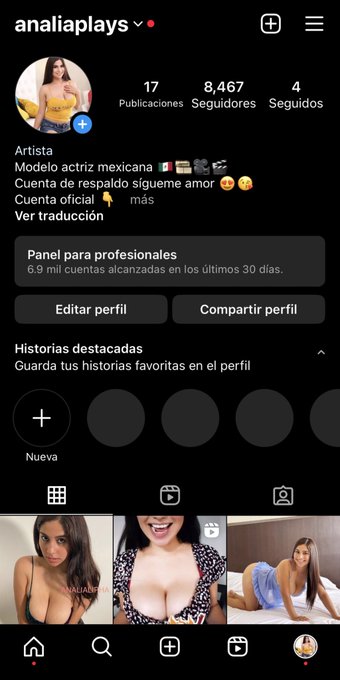 Bebes síganme en mi cuenta de respaldo por ahi estaré transmitiendo y haciendo publicaciones ????https://t