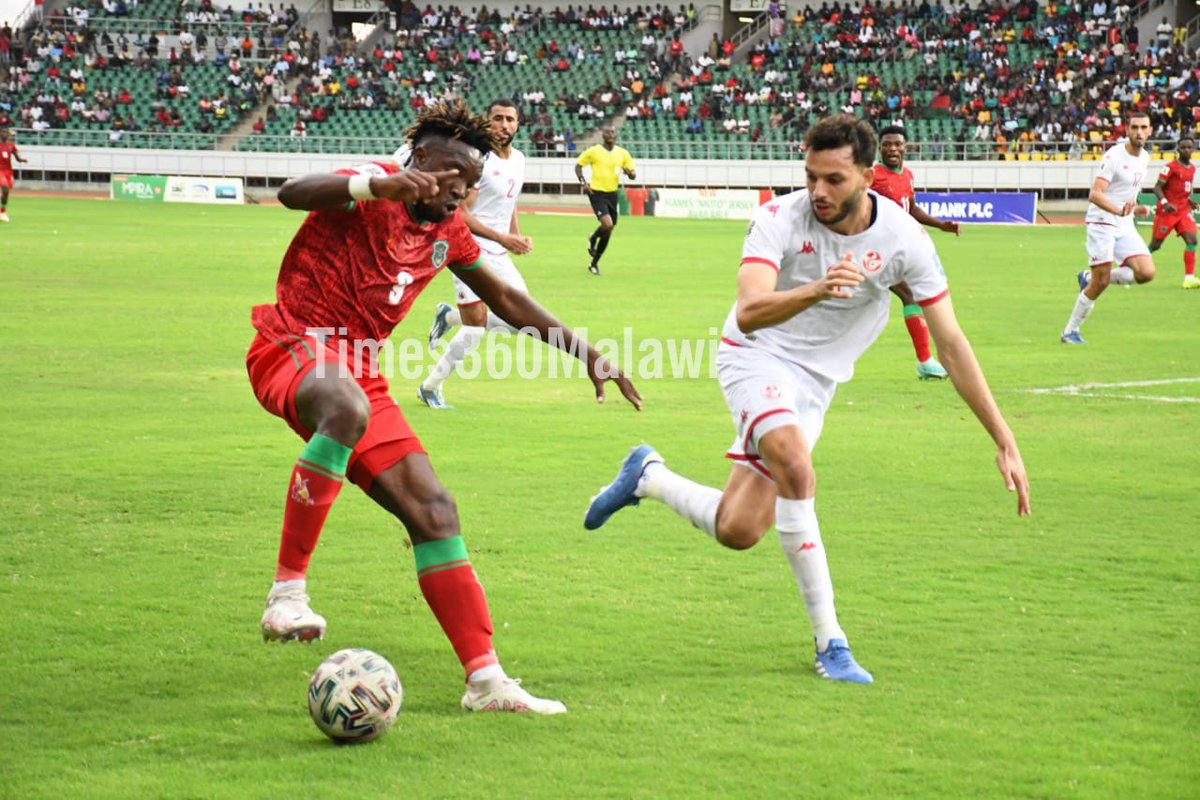 Times360Malawi's tweet photo. #Times36Malawi #Sport

Full Time:
Malawi 0 Tunisia 1

Malawi National Football Team, the Flames have lost 1-0 to Tunisia in the 2026 Fifa World Cup qualifier at Bingu National Stadium this afternoon.

Reported by Mabvuto Kambuwe
@Kambuwe_Mabvuto https://t.co/m6zpr9GLND