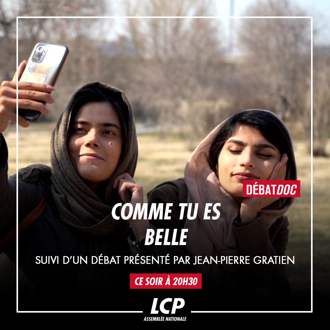 🔵 « Comme tu es belle ! Avoir 20 ans en pays taliban » de @B_Margaux & @SolchalvonF 👉 Suivi d'un débat '#Afghanistan : quand les Talibans effacent les femmes' présenté par @jpgratien avec : 🔹@Hamida_aman 🔹@B_Margaux 🔹@SolchalvonF ▶️ Tout de suite, #DébatDoc sur LCP