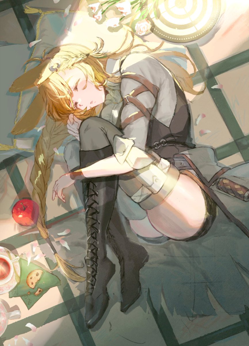 umeppi3's tweet photo. クルースお誕生日おめでとう🎉🎂🍎
#アークナイツ #明日方舟 #Arknights https://t.co/QK6Gcsk5Th