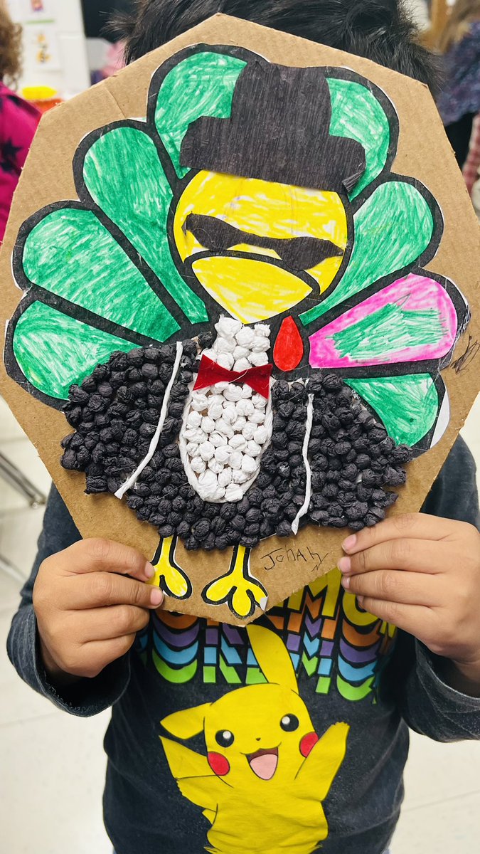 TweetyPuerto's tweet photo. Leímos el libro Pavo en Problemas (Turkey Trouble) y los estudiantes disfrazaron el pavo (proyecto en casa) y creo el pavo no será encontrado para el Día de Acción de Gracias 😀Feliz Día de Acción de Gracias https://t.co/W307WNEXt7