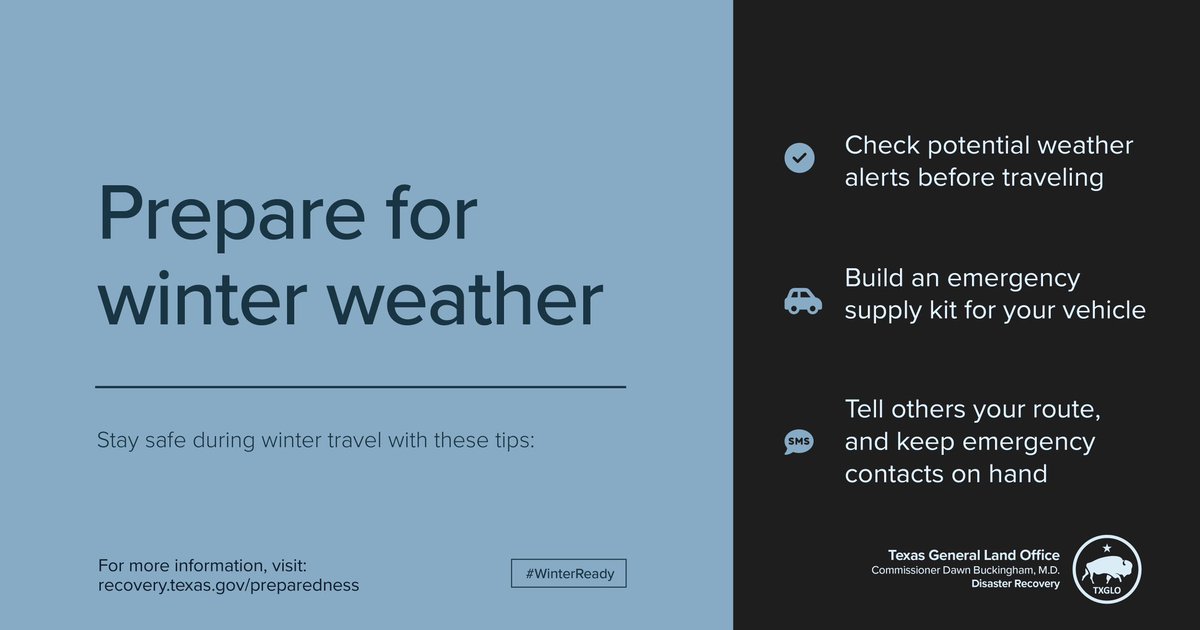 Be Prepared For Winter Travel Emergencies