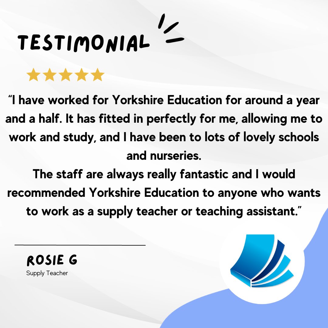 5 star review 

#EducationForAll #educationjobs