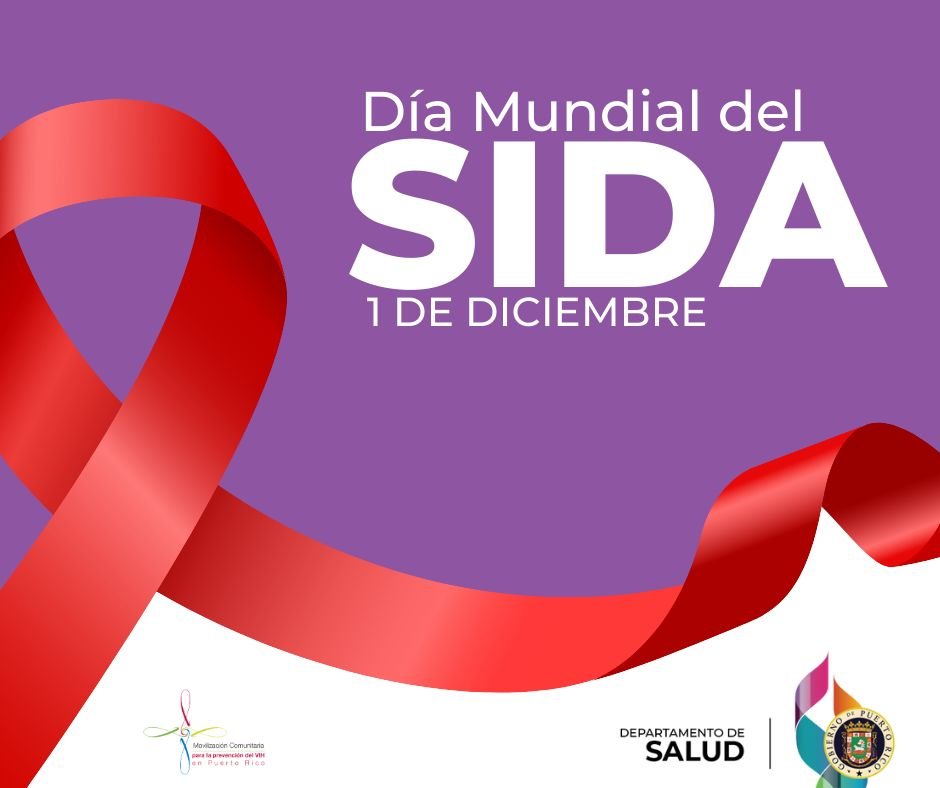deprevencionpr's tweet photo. En 1988, el Día Mundial del SIDA se convirtió en el primer día internacional de la salud mundial. Cada año se celebra el para unirnos en la concienciación sobre el tema. Para más información 787-765-1010. #DiaMundialDelSida #ITS #ETS #PuertoRicoSeProtege #VIHPR #VIH https://t.co/tjVZRS5fZn