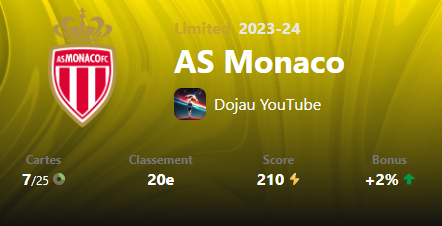 In progress... 🛠️
Je compte sur toi pour envoyer du lourd sur les récompenses réservées aux collections <a href="/Sorare/">Sorare</a>