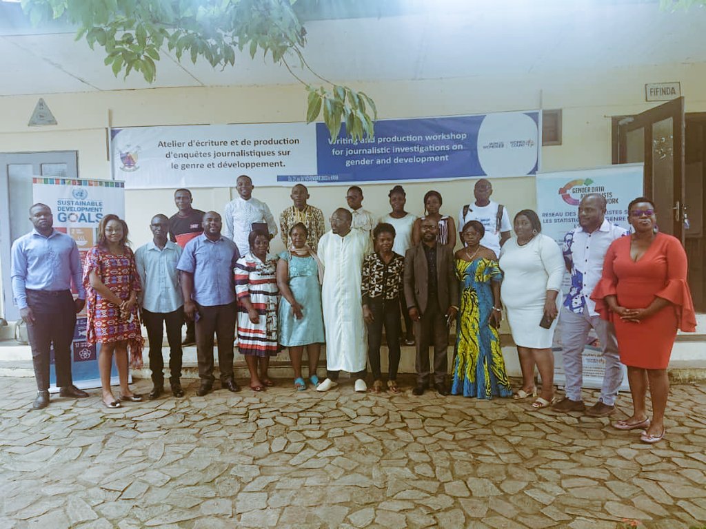 Nous y sommes,  1er jour de l'atelier d'ecriture et de production des enquêtes journalistiques sur le genre.  #talkingaboutgender
<a href="/unwomenafrica/">UN Women Africa</a> <a href="/joyceneba1/">joyceneba</a> <a href="/Alex_Tchuileu/">Alexandra TCHUILEU</a> <a href="/OAkweba/">OBAH ROSALINE AKWEBA</a> <a href="/emmanuel8batake/">batake</a>