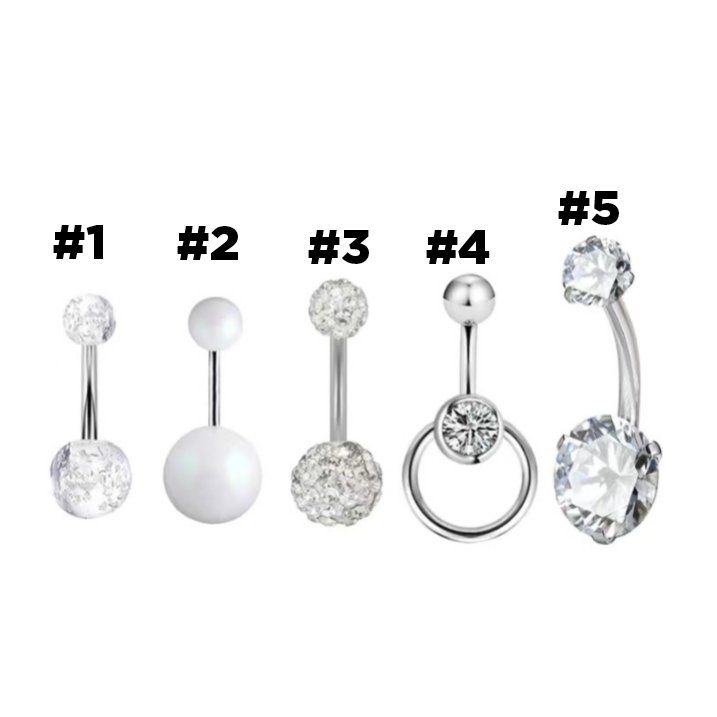 BOEOnlineShop's tweet image. New #navelrings #sale @ $55 each in #Trinidad @BOEonlineshop.