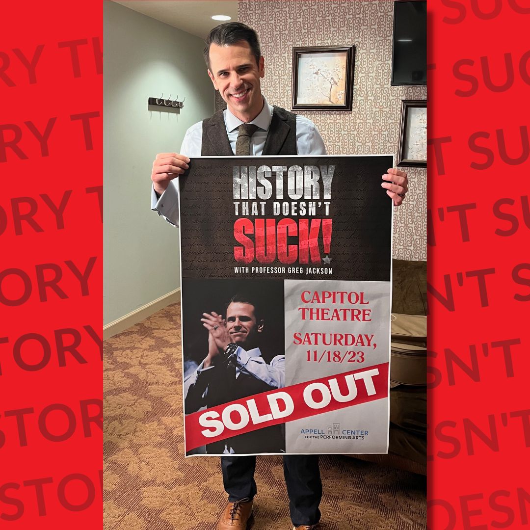 HTDSpod's tweet photo. Thank you, York, PA for a great sold out show!
Find out where our next stop is at https://t.co/D43McDJcNU
#HTDSonTour #HistoryPodcast #AmericanHistory #HistoryProfessor #HistoryTeacher #History101 https://t.co/Oik8Hib91G