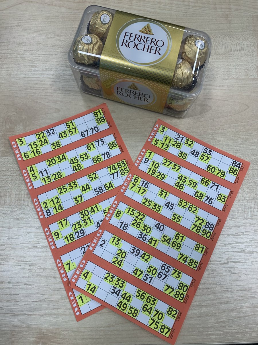B-I-N-G-O!

Lovely little #staffengagement and #wellbeing activity following our monthly meeting today with @NCHC_NHS #NHS Finance, Procurement and Charity team.

And I won a full house too! 😋

#winnerwinner