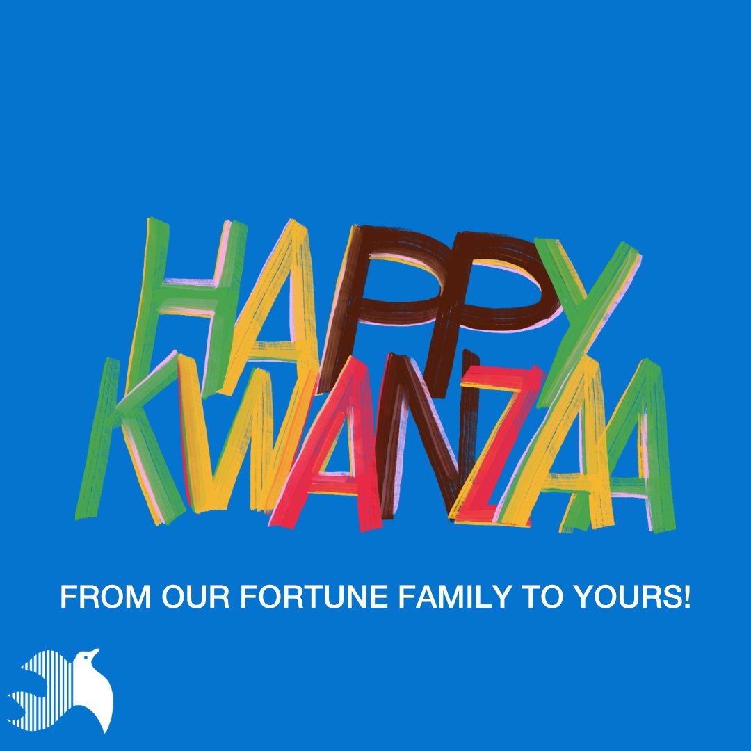 We wish all those celebrating a very #HappyKwanzaa! We hope you enjoy this holiday season of friendship, peace and community❤️