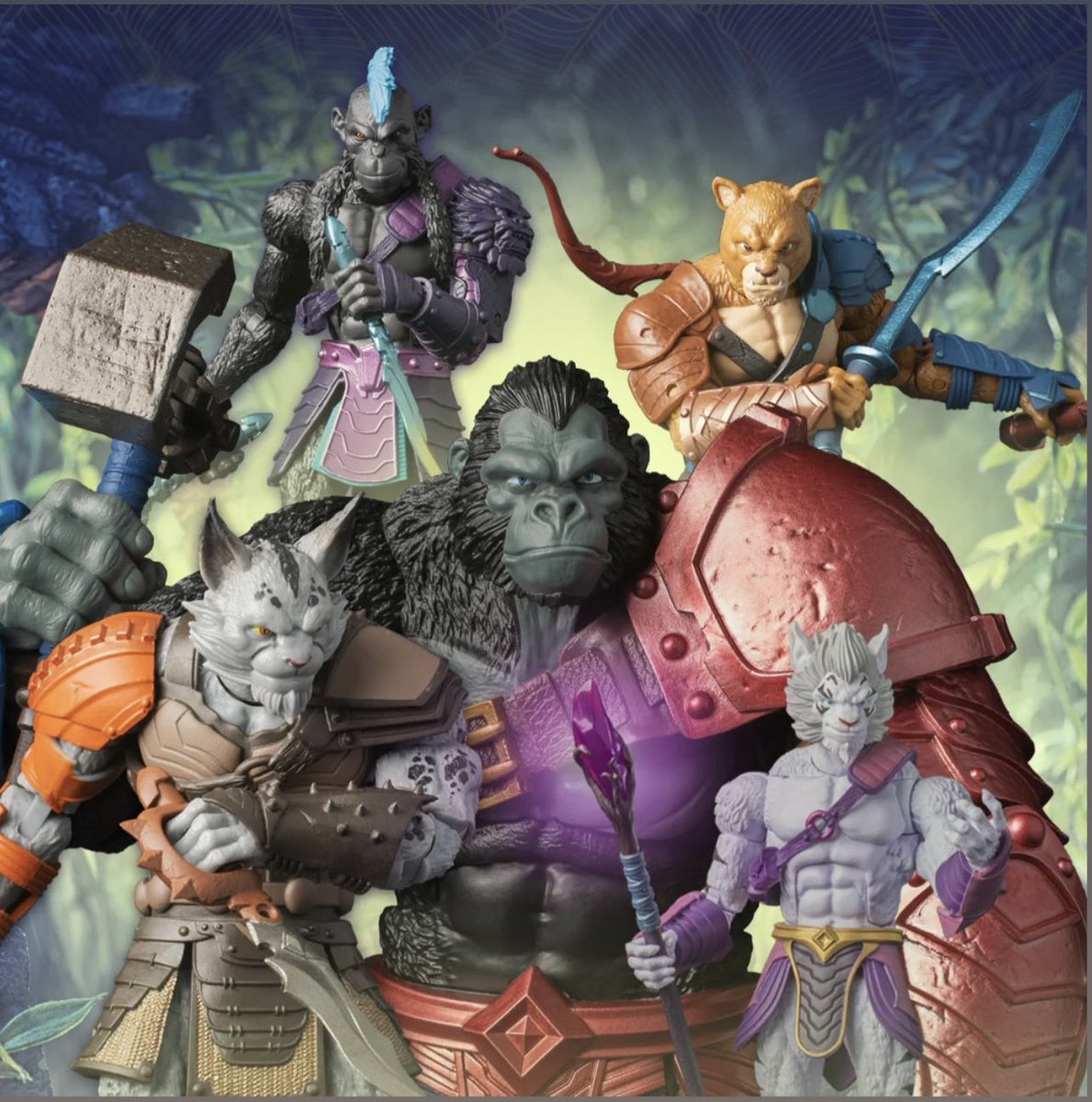 helladopetoys's tweet image. Day 2 of our Hella Dope Black Friday preview sale continues. Today all In Stock Animal Warriors of the Kingdom are 20% off. Due to some issue yesterday we are extending all In Sock Marvel Legends to today also helladopetoys.com/collections/bl… #animalwarriorsofthekingdom #awok #BlackFriday