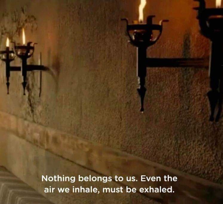 Learn the art of detachment.