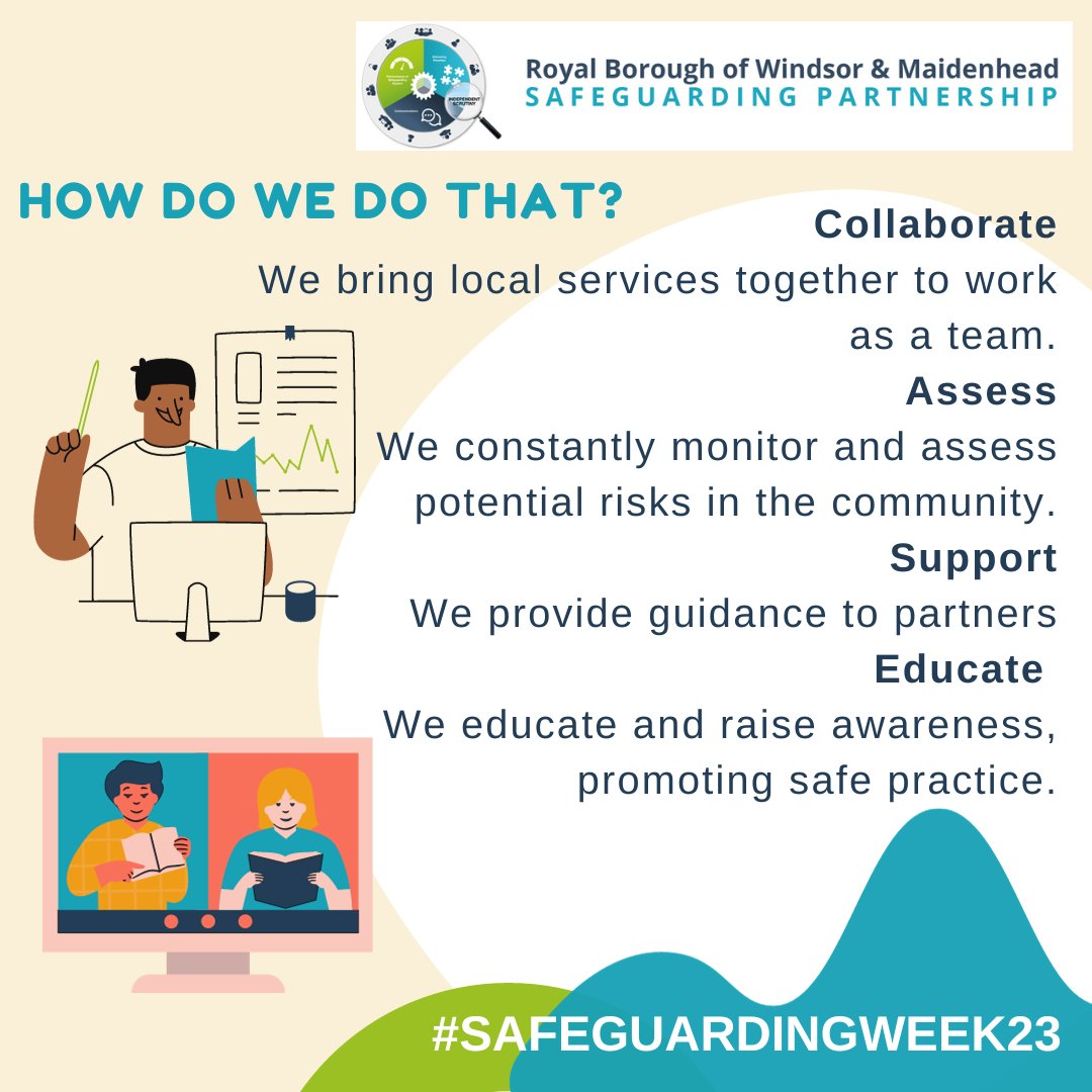 This is how we work together to safeguard children and adults within the Borough. #SafeguardingAdultsWeek