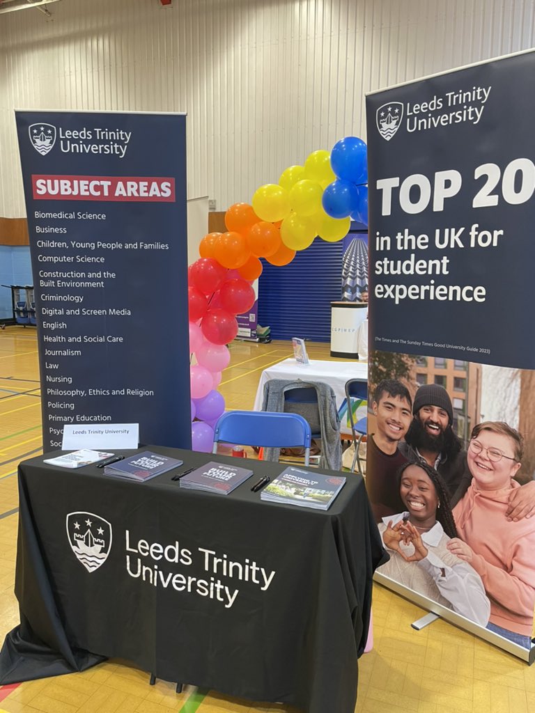Today, we’re at <a href="/mirfieldfree/">The MFG</a> School to discuss all things higher education. Join us this Thursday at <a href="/MirfieldCollege/">Mirfield College</a> to find out more! 🎓