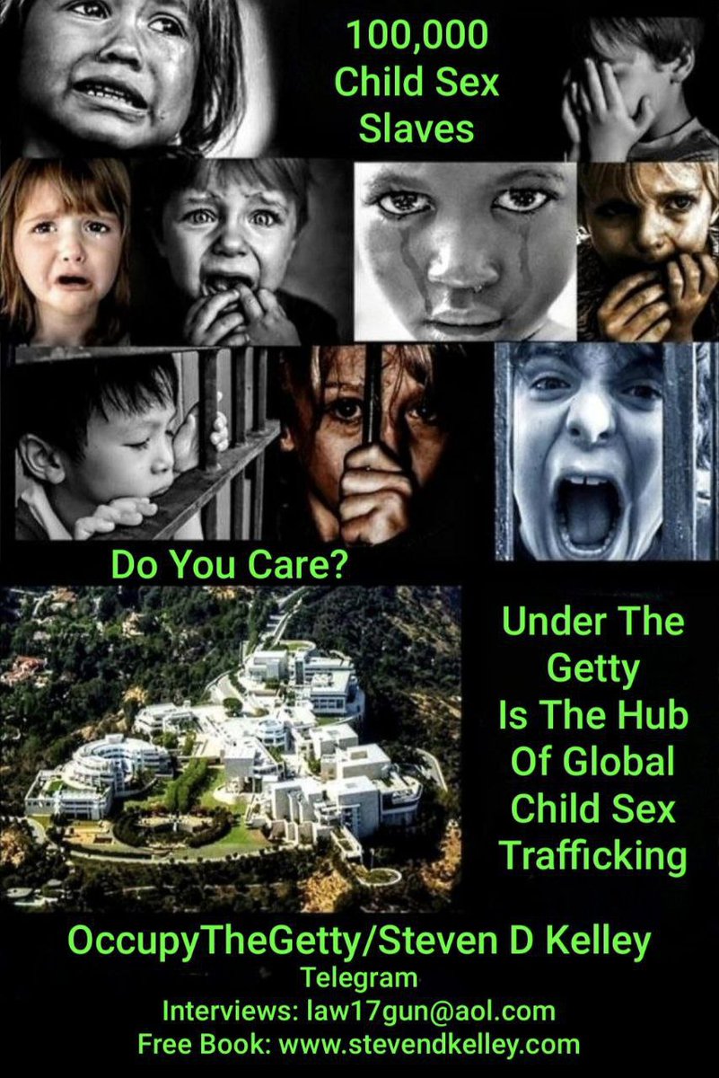 @NotOpCue #Occupythegetty #stevenkelley24 The main Child Trafficking Hub All evil connects to the getty museum